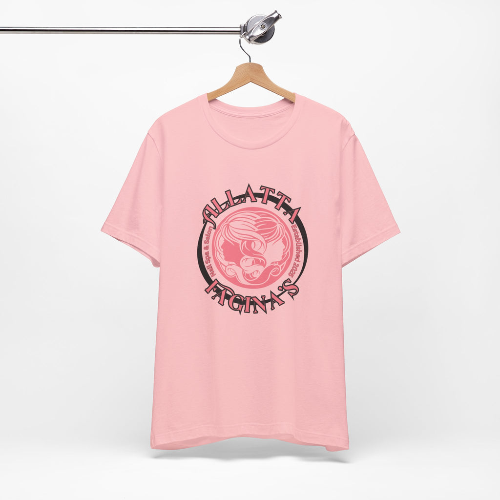 Allatta Fagina’s Nail Spa & Salon - Graphic T-Shirt Joke Tee Funny T Shirt Bella Canvas 3001