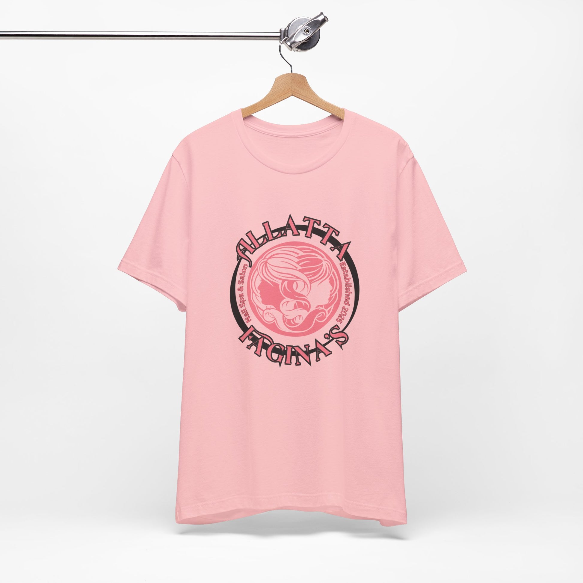 Allatta Fagina’s Nail Spa & Salon - Graphic T-Shirt Joke Tee Funny T Shirt Bella Canvas 3001