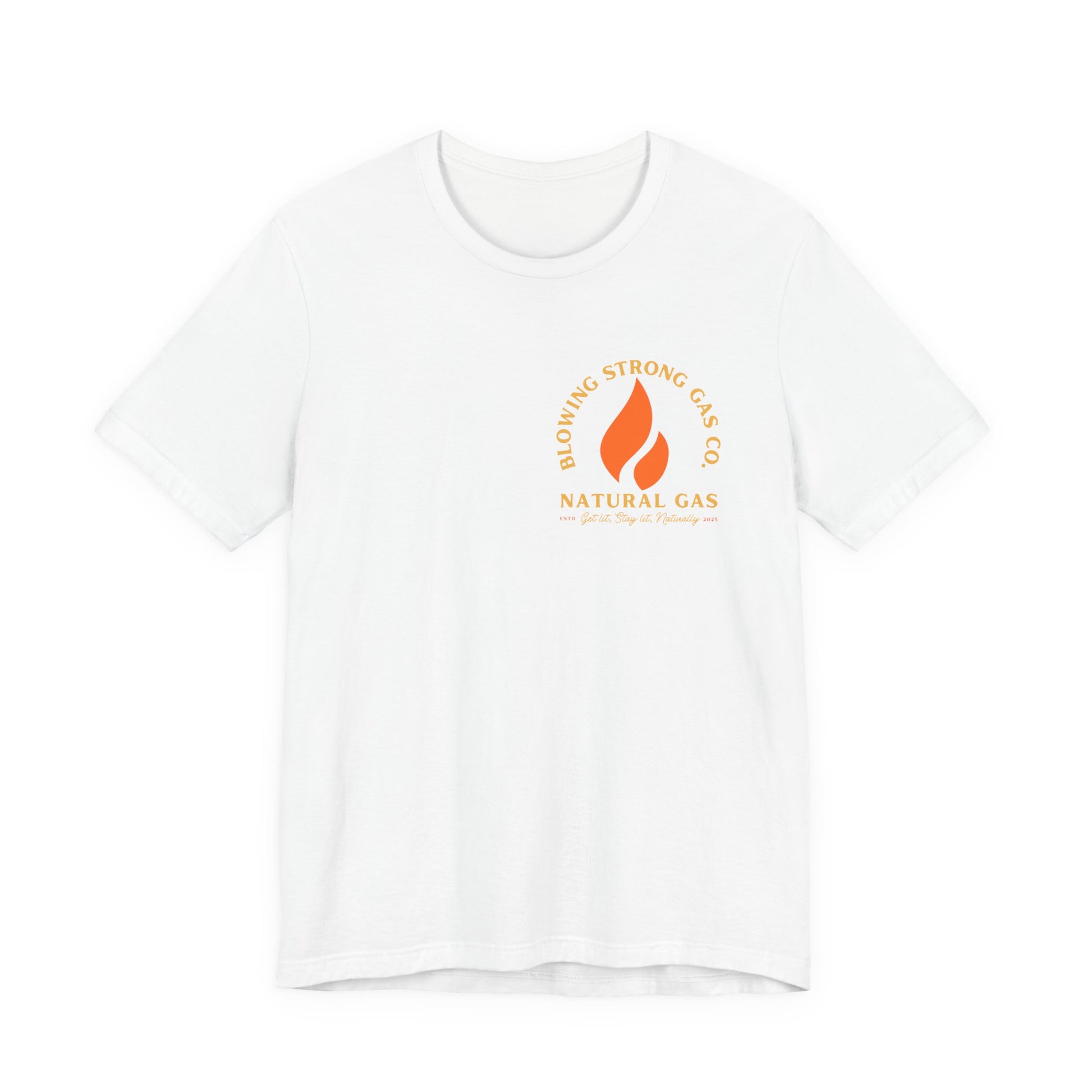 Blowing Strong Gas Company Funny Staff T Shirt