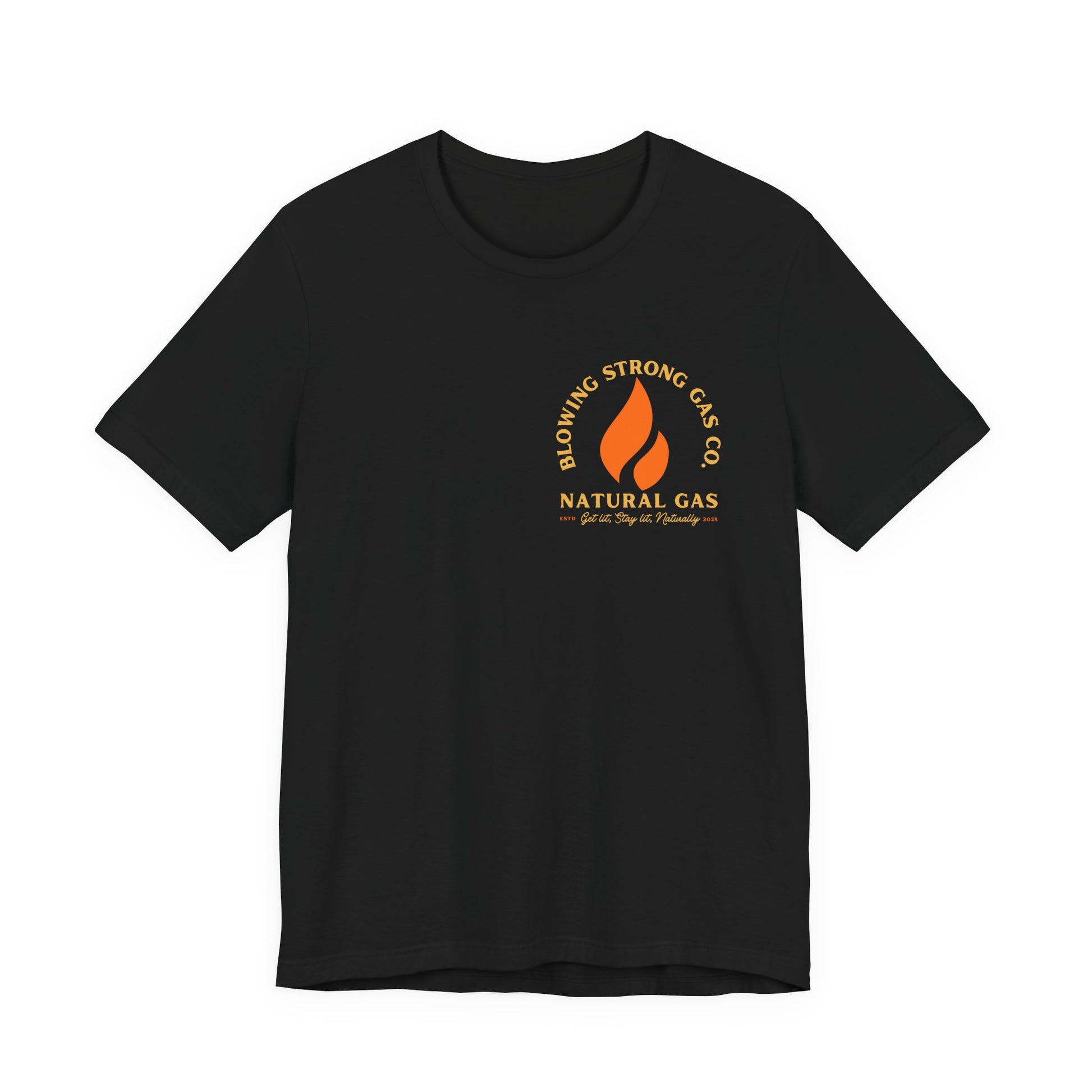 Blowing Strong Gas Company Funny Staff T Shirt