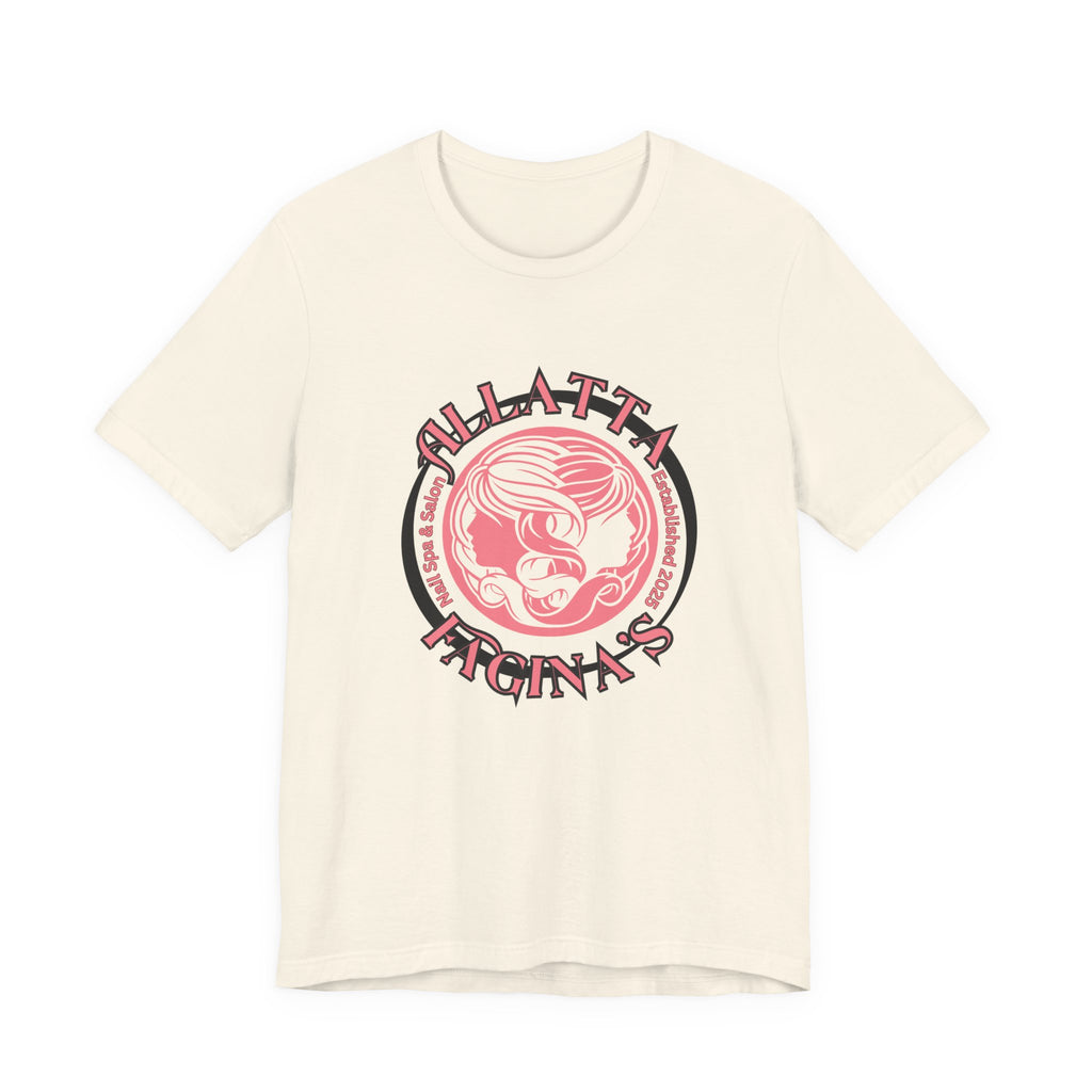 Allatta Fagina’s Nail Spa & Salon - Graphic T-Shirt Joke Tee Funny T Shirt Bella Canvas 3001