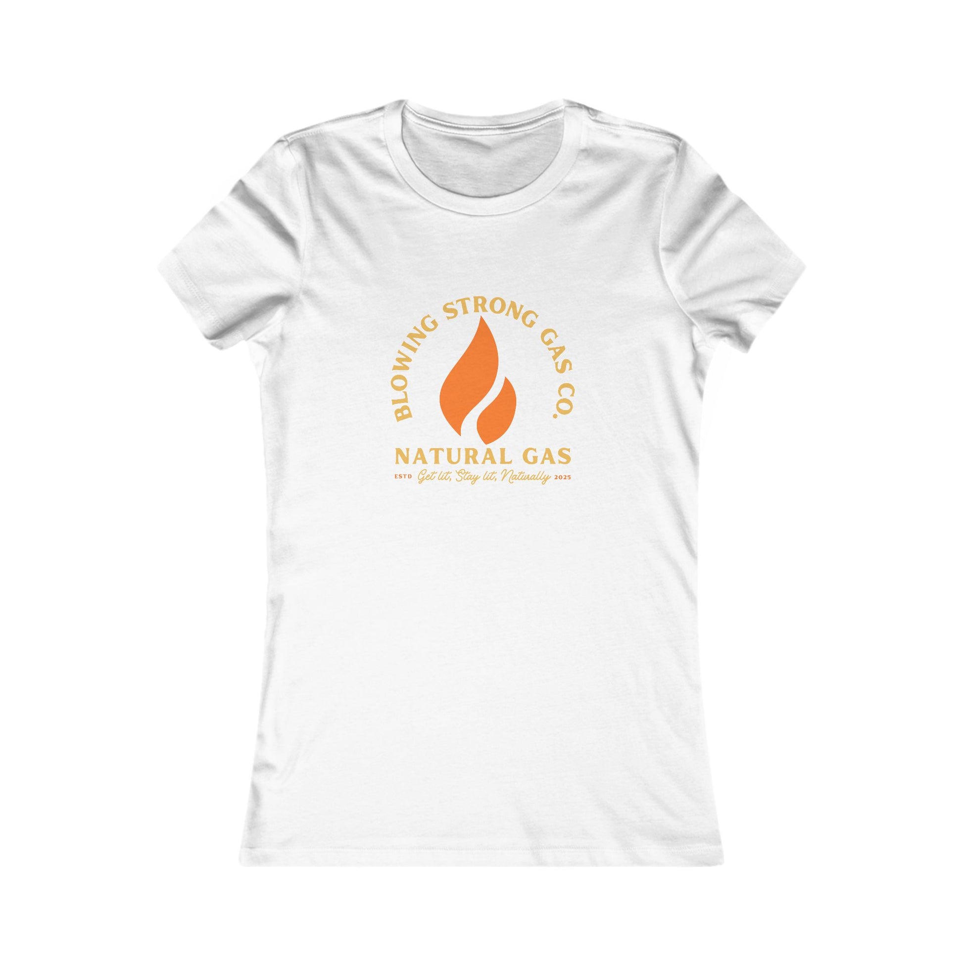 Blowing Strong Gas Company Funny Staff T Shirt