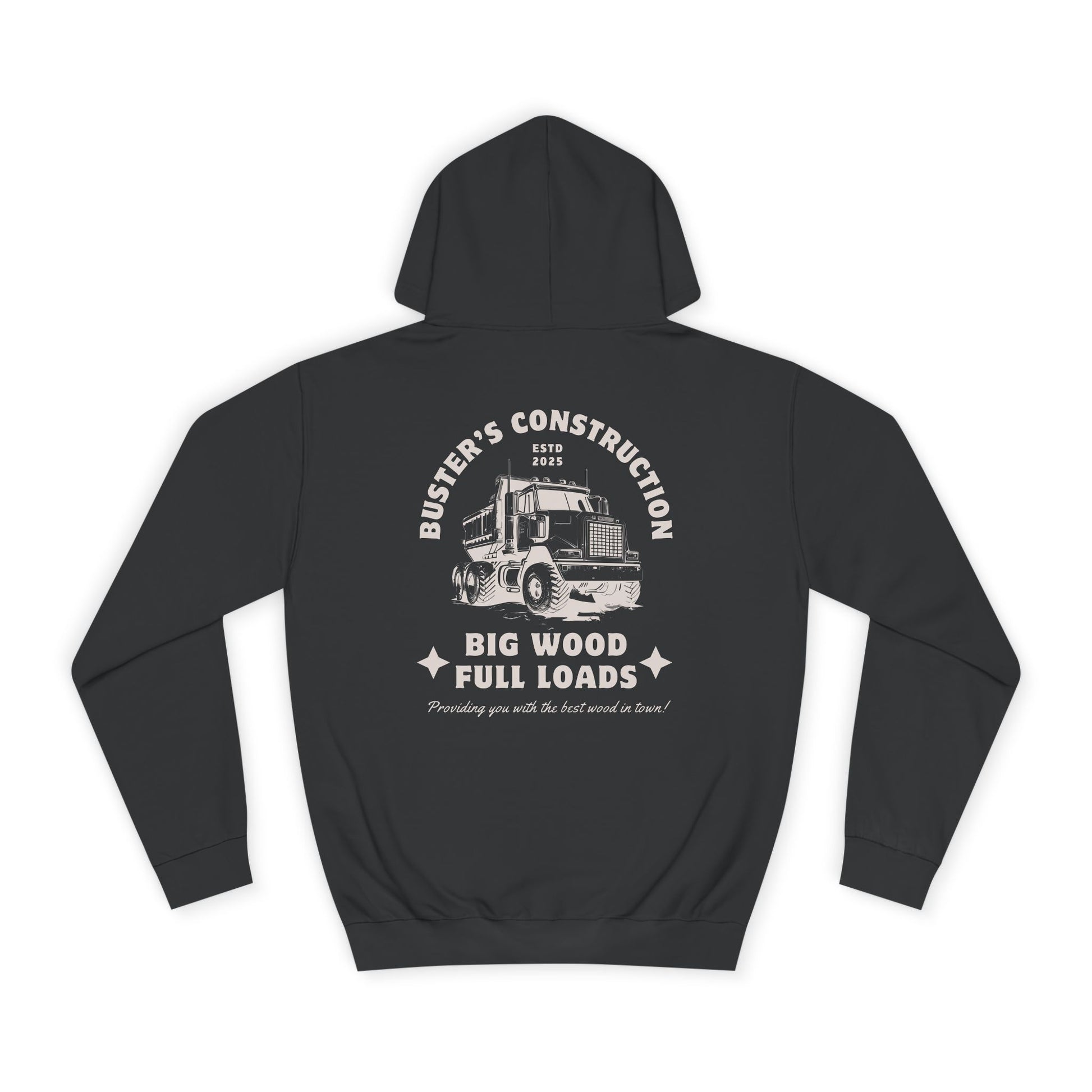 Buster's Construction Funny Staff Hoodie