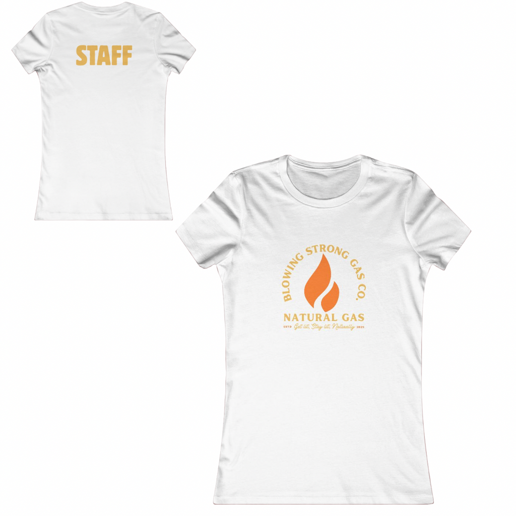 Blowing Strong Gas Company Funny Staff T Shirt