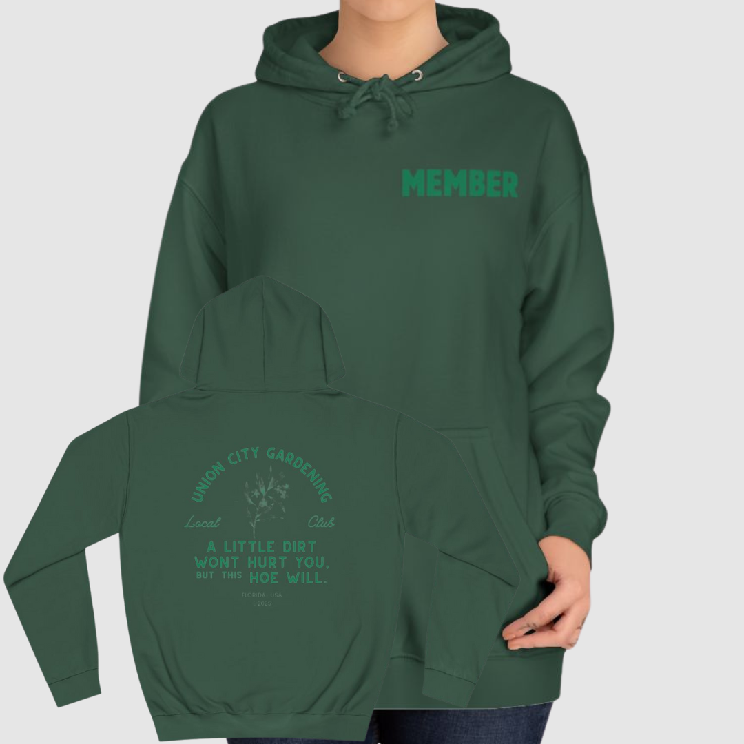 Union City Gardening Funny Member Hoodie