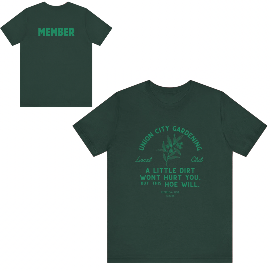 Union City Gardening Club Funny Member T Shirt